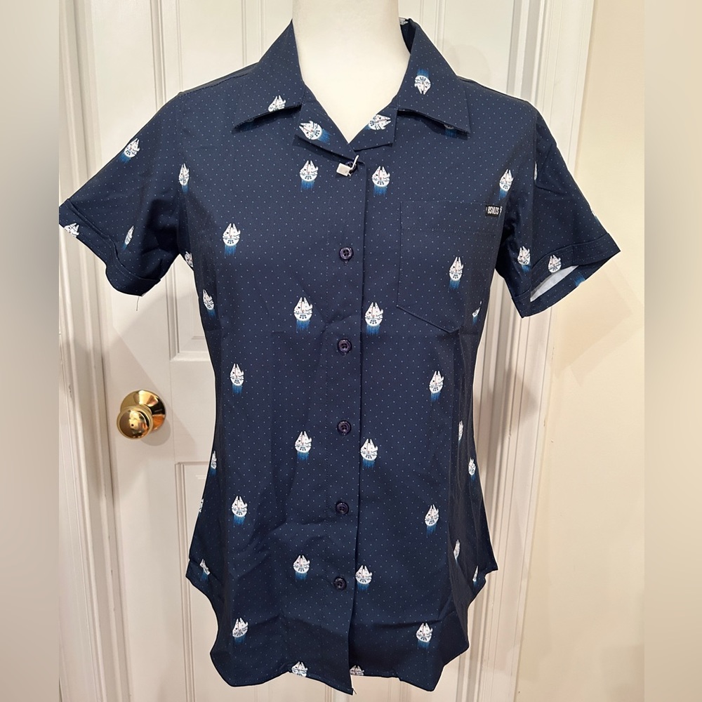 NWT RSVLTS STAR WARS "12 PARSECS" shirt size women’s small